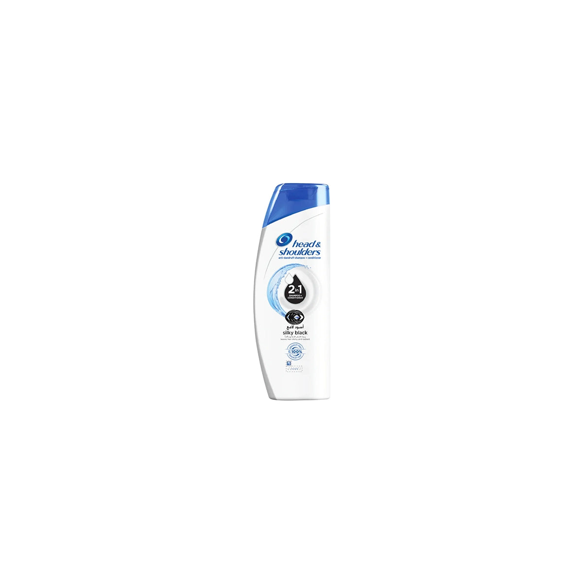 HEAD SHOULDERS PAK SHAMPOO 360ML SILKY BLACK 2 IN 1