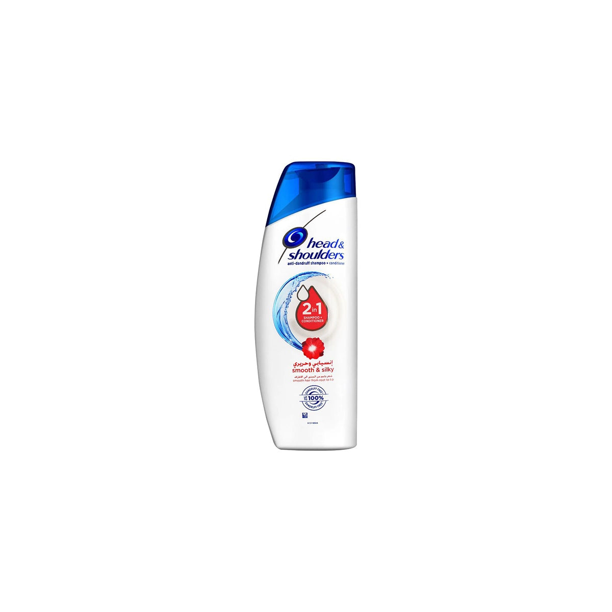 HEAD SHOULDERS PAK SHAMPOO 360ML SMOOTH & SILKY 2 IN 1