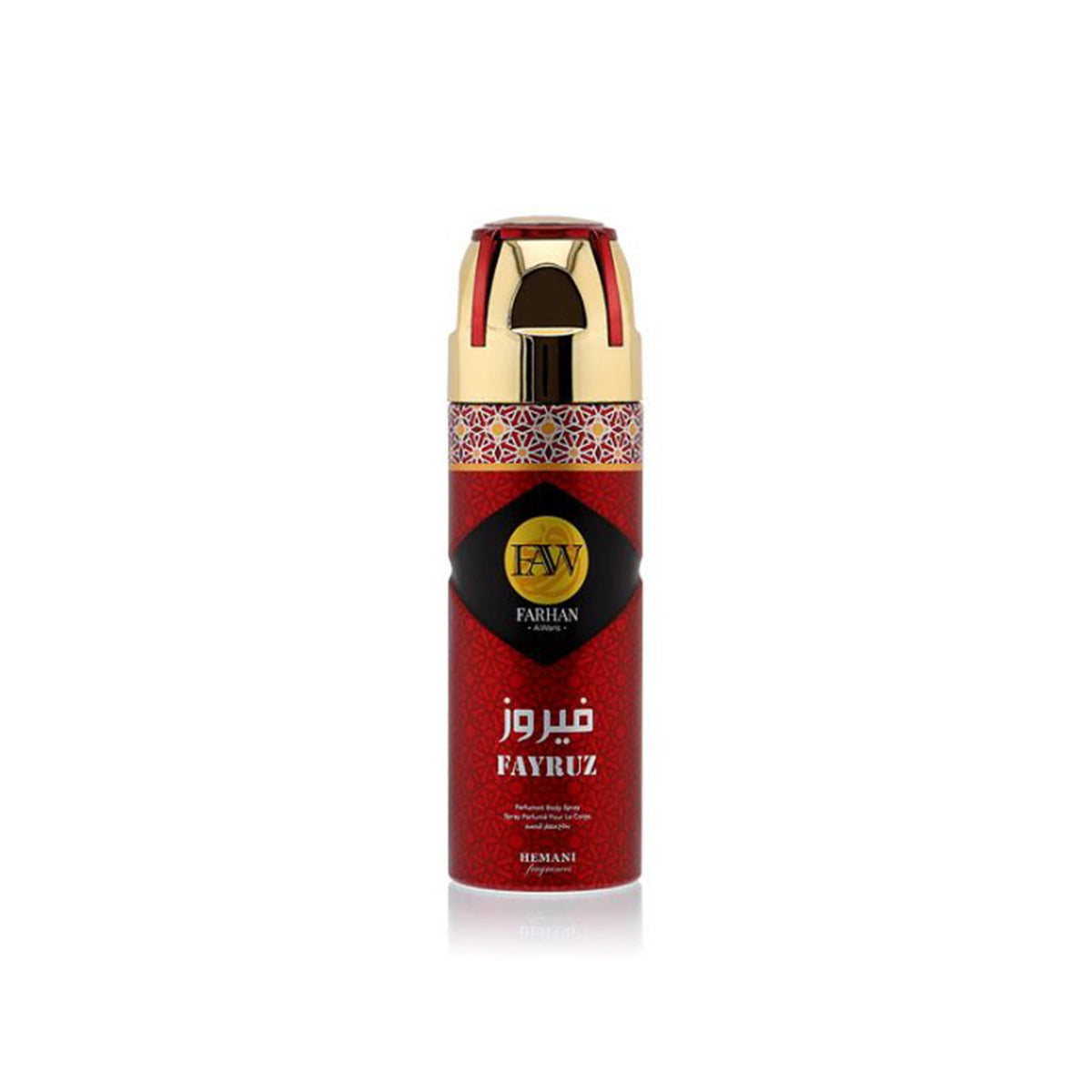 HEMANI FAW FAYRUZ BODY SPRAY 200ML