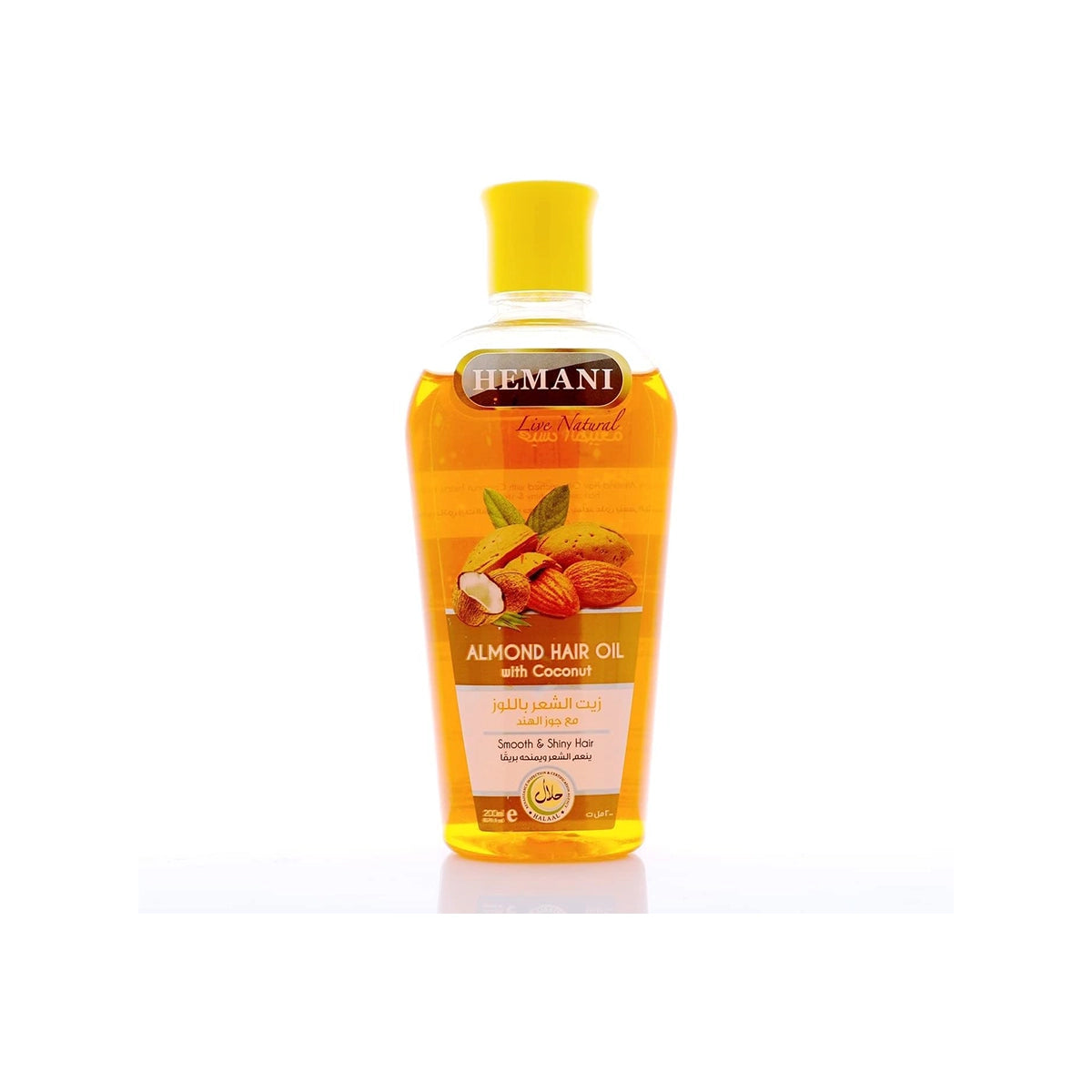 HEMANI HAIR OIL 200ML ALMOND