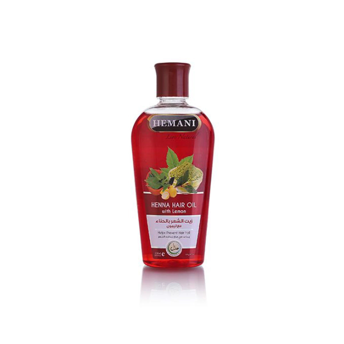HEMANI HAIR OIL 200ML HENNA.