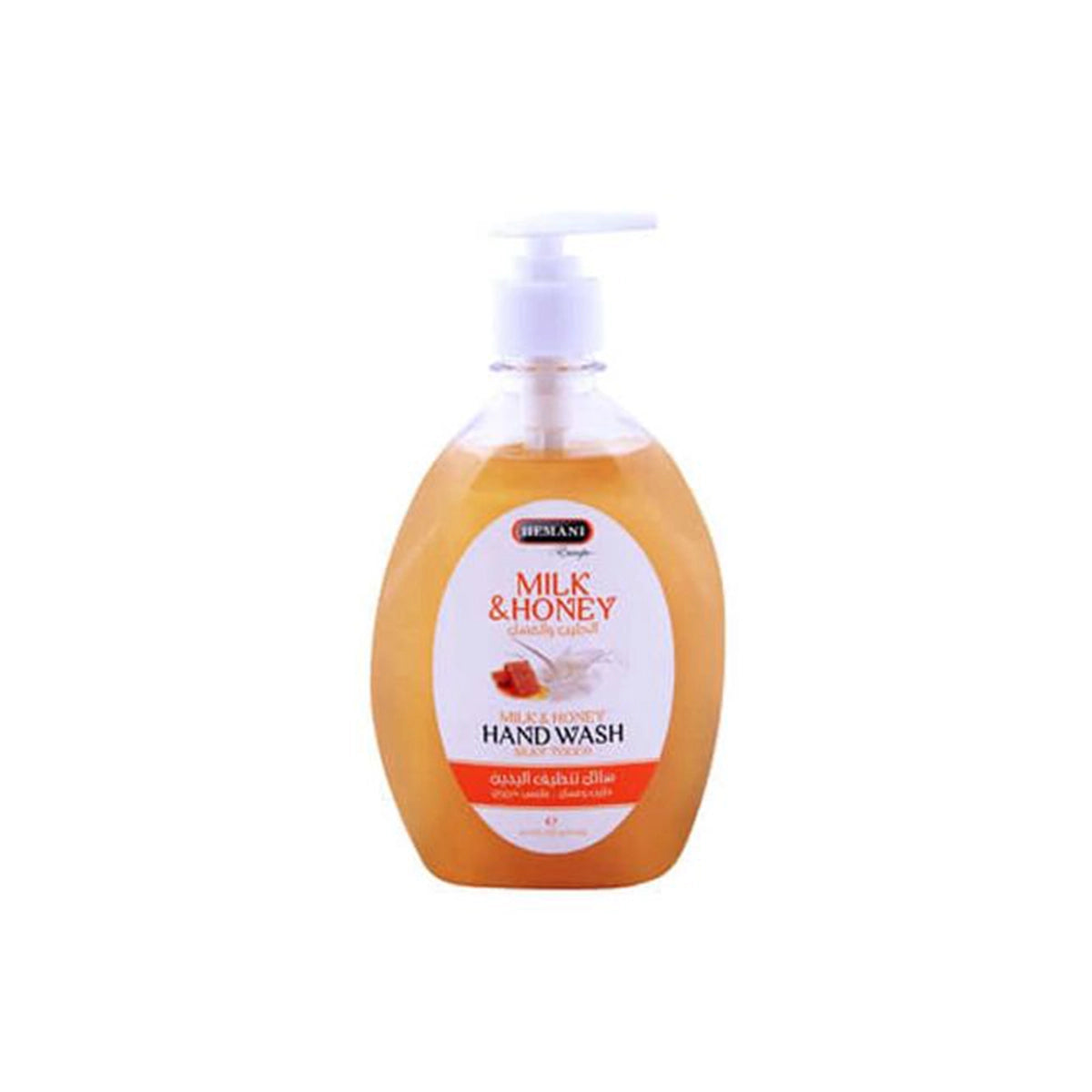 HEMANI HAND WASH 500ML MILK & HONEY