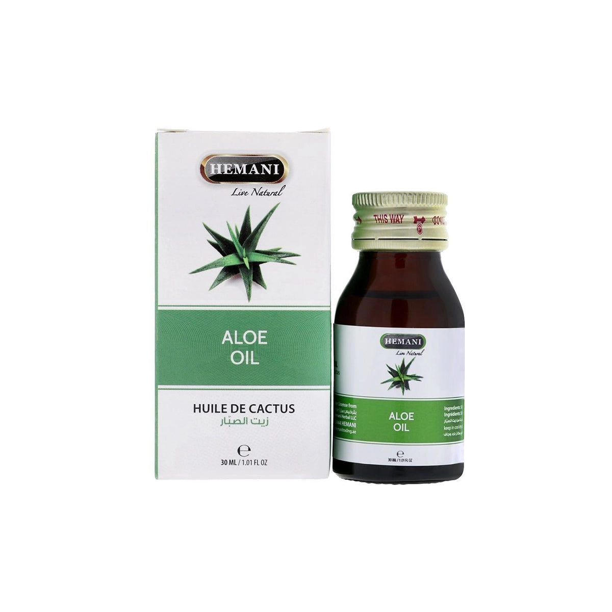 HEMANI OIL ALOE 30ML