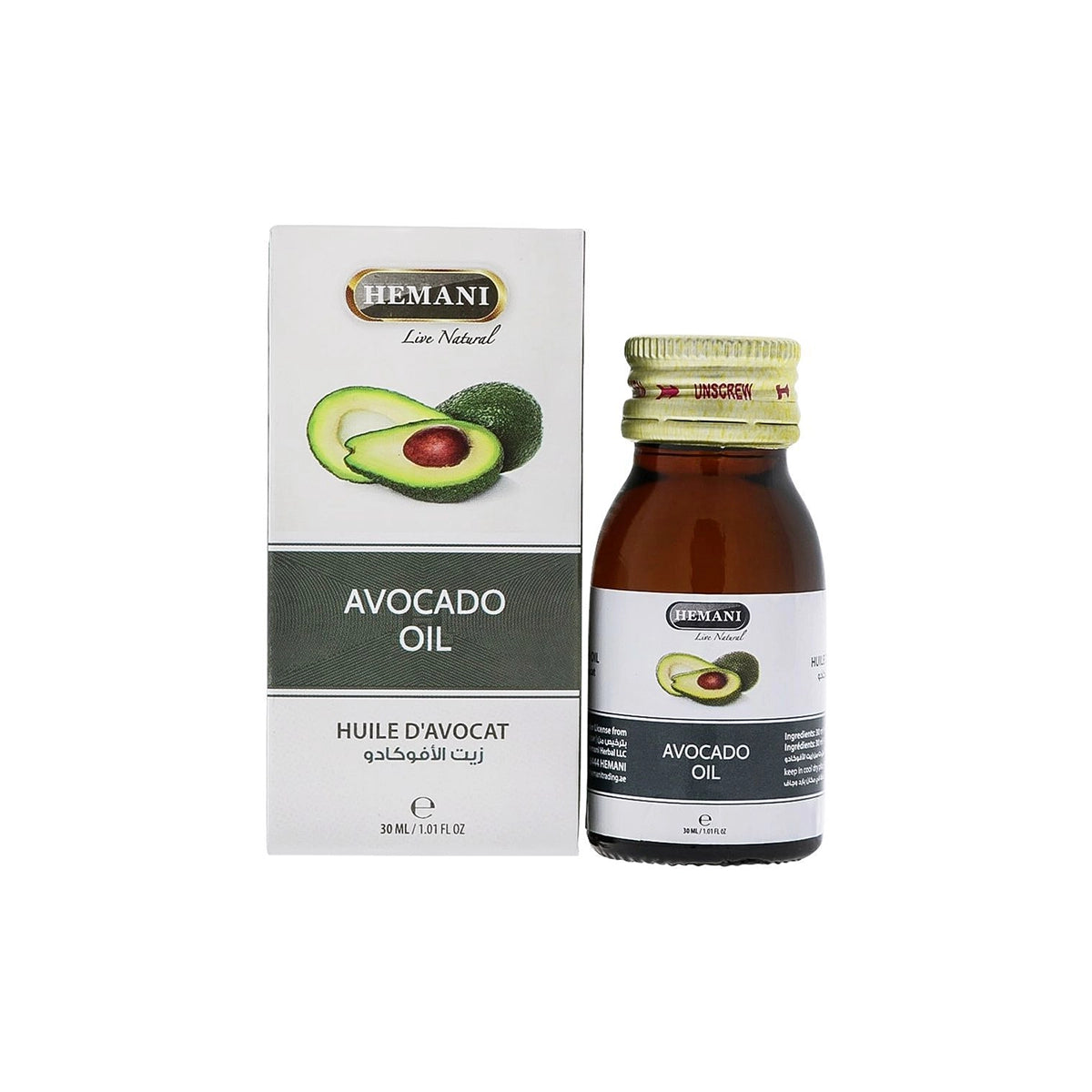 HEMANI OIL AVOCADO 30ML