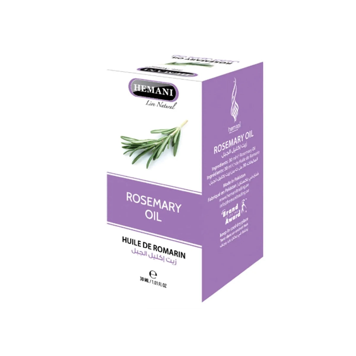 HEMANI OIL ROSEMARY 30ML