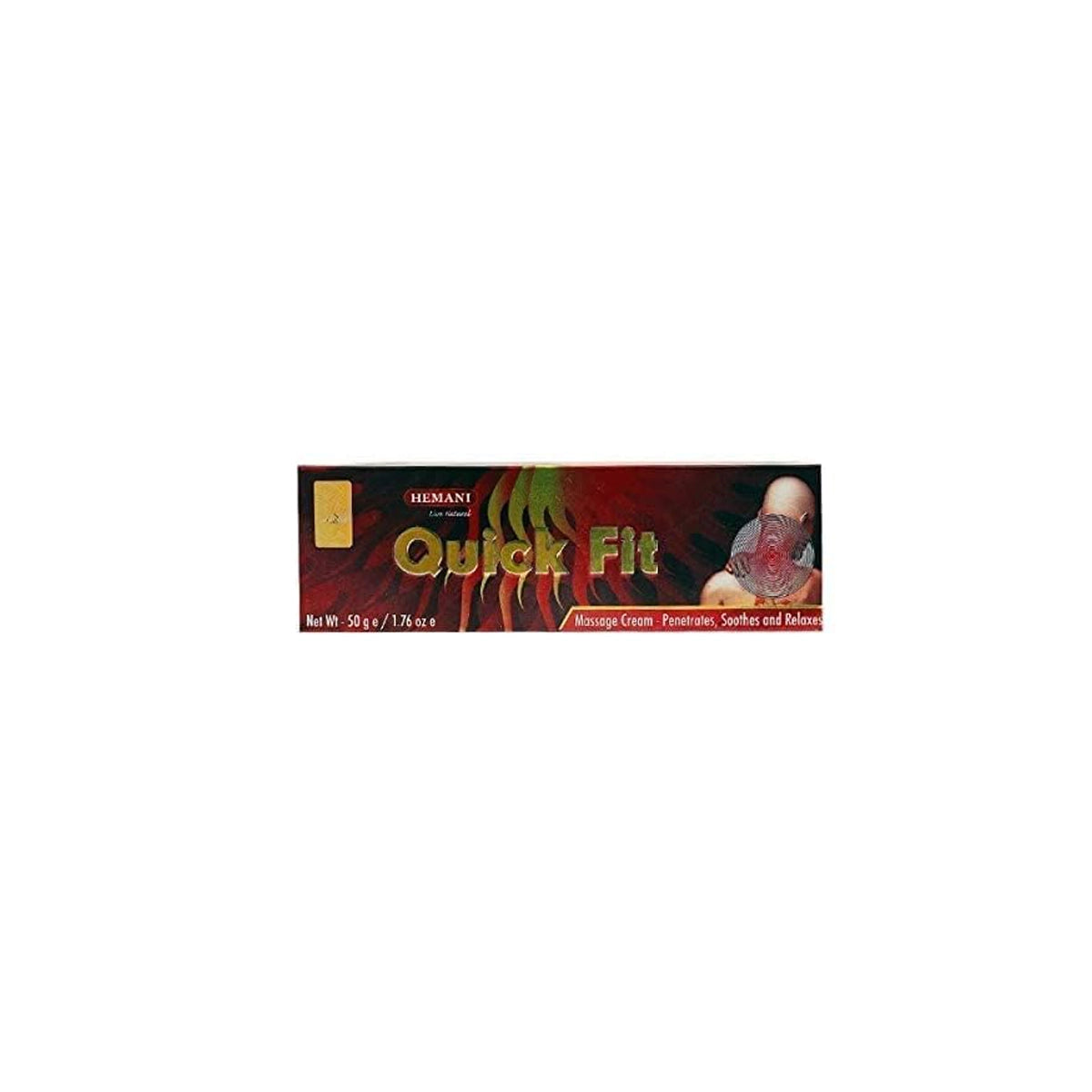 HEMANI QUICK FIT MASSAGE CREAM 50GM