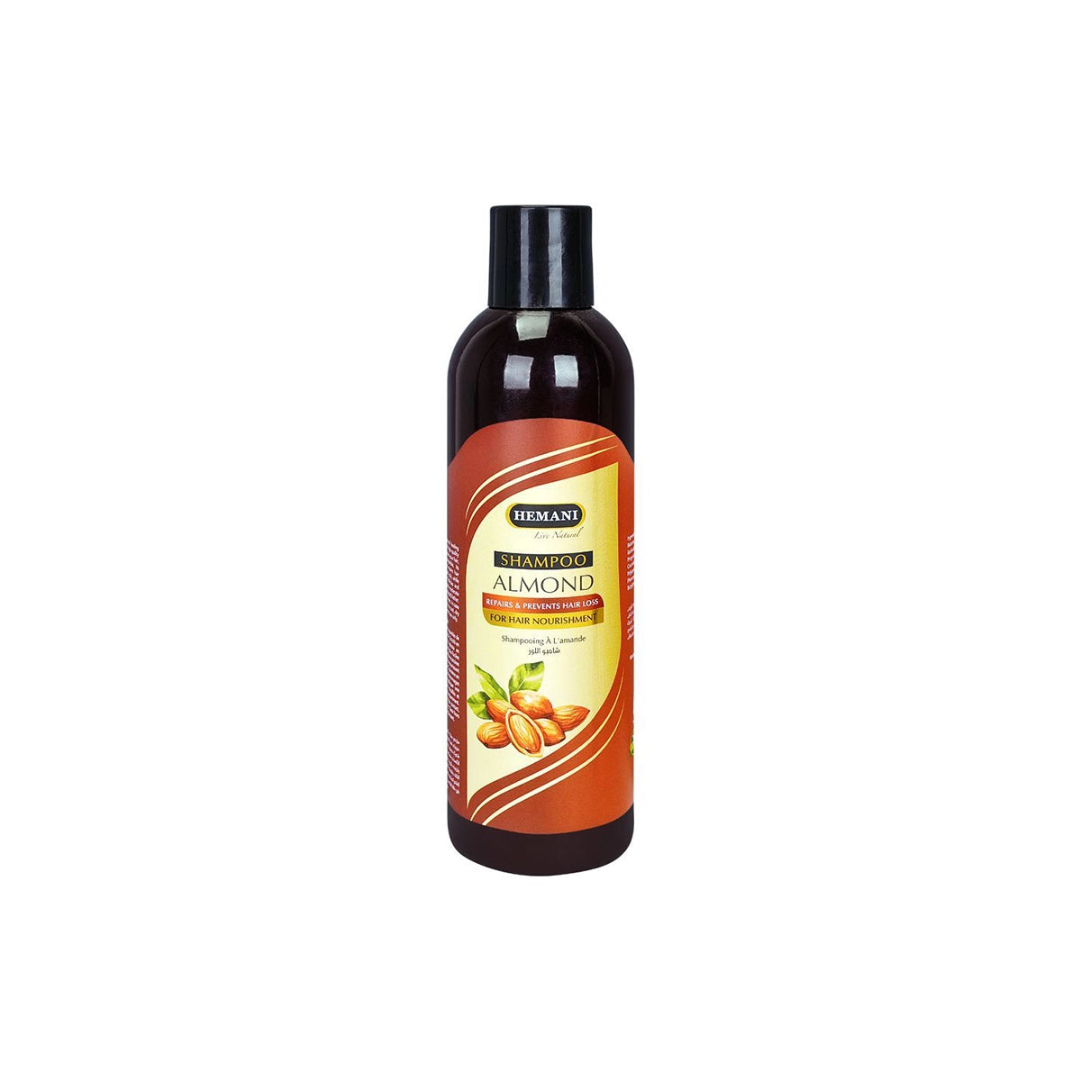 HEMANI SHAMPOO 350ML ALMOND