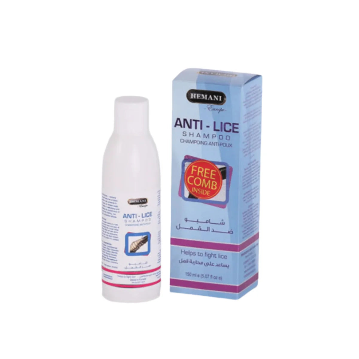HEMANI SHAMPOO ANTI LICE 150ML