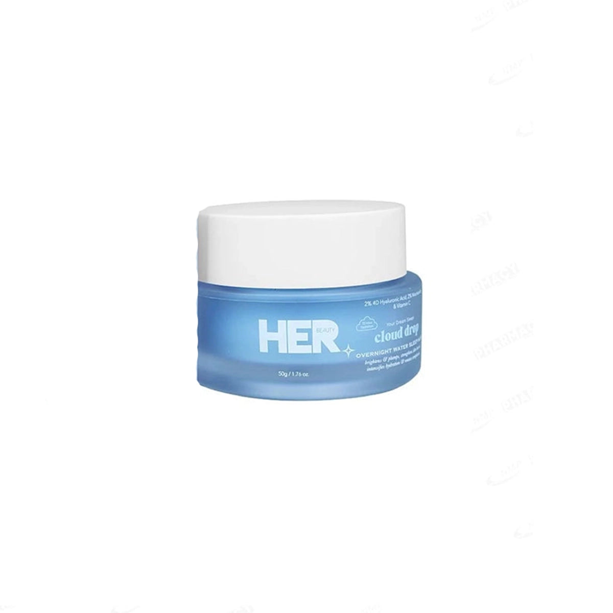 HER BEAUTY CLOUD DROP OVERNIGHT WATER SLEEP MASK 50GM