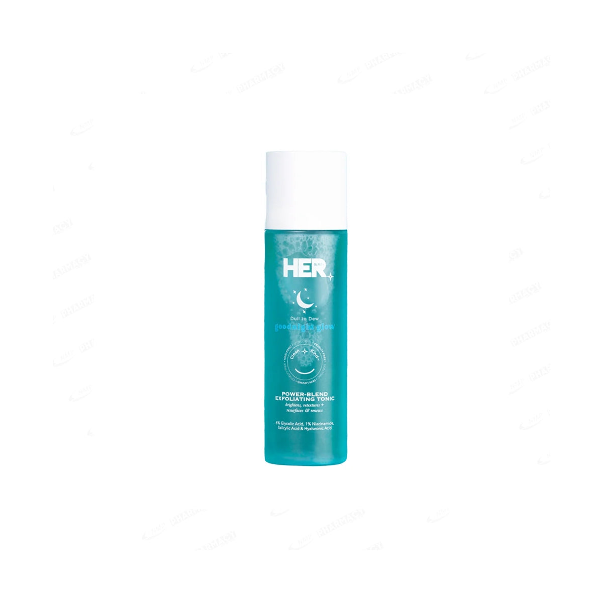 HER BEAUTY GOODNIGHT GLOW EXFOLIATING TONIC 120ML