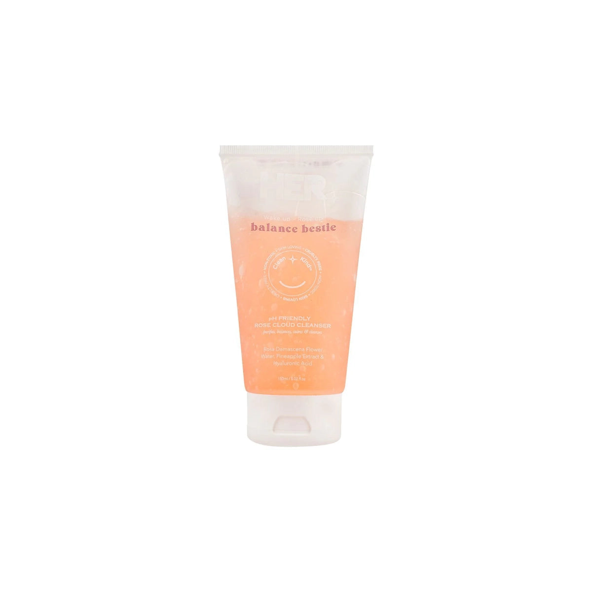 HER BEAUTY PH FRIENDLY ROSE CLOUD CLEANSER 150ML