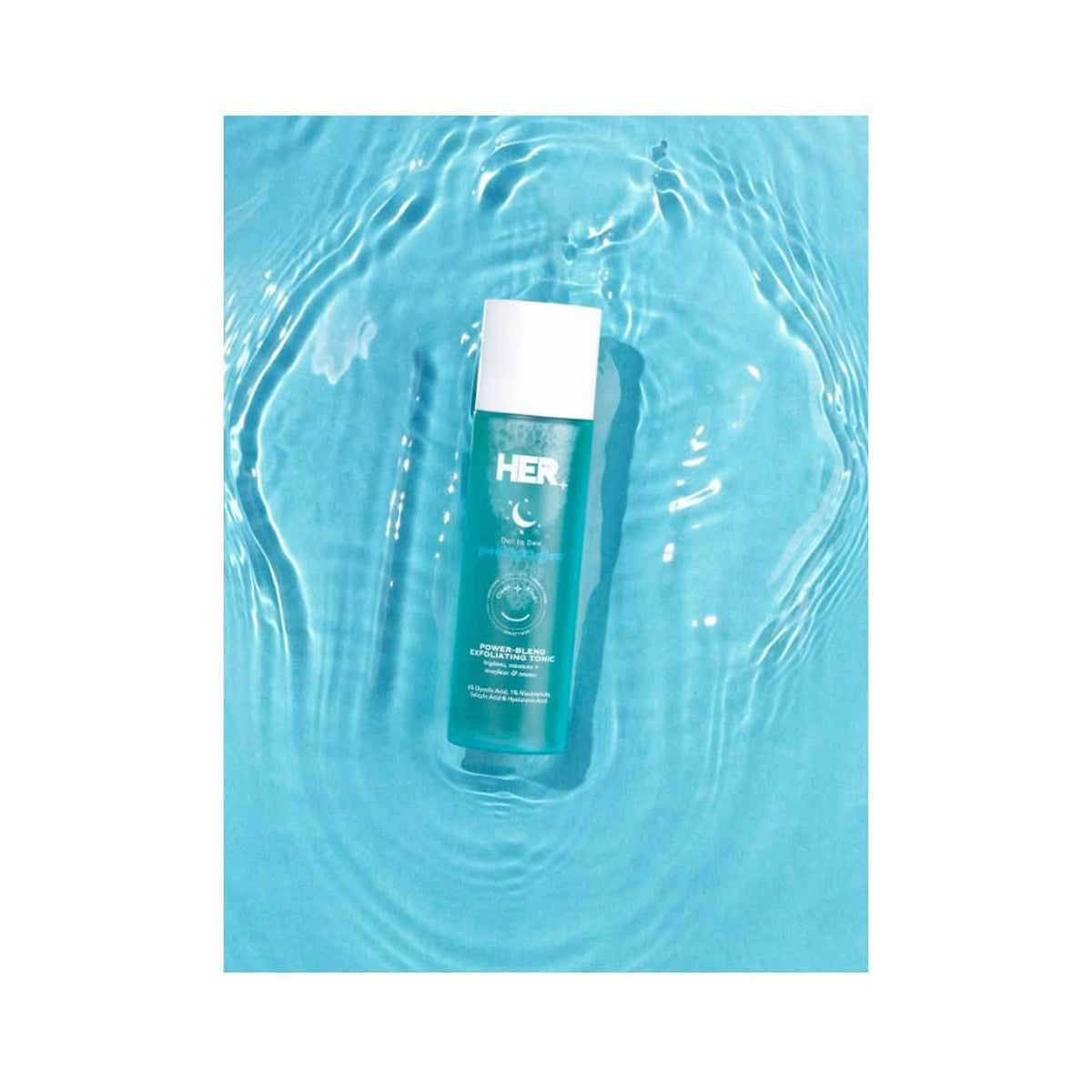 HER BEAUTY GOODNIGHT GLOW EXFOLIATING TONIC 120ML