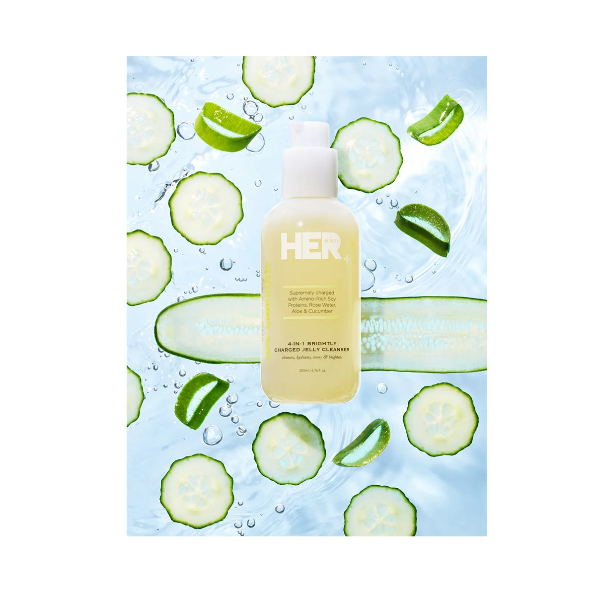 HER BEAUTY SOY SMOOTHIE JELLY CLEANSER 200ML