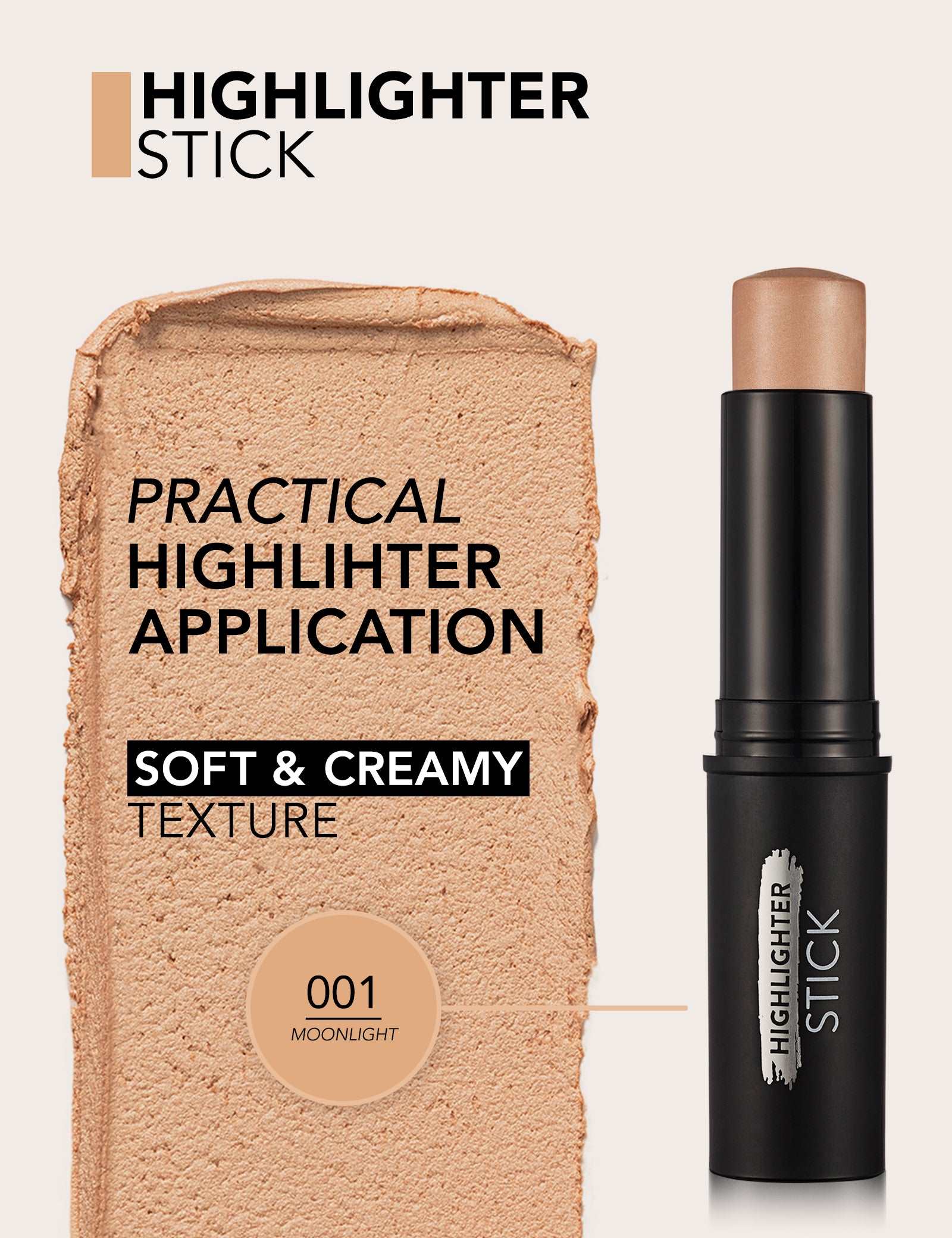 FLORMAR HIGHLIGHTER STICK 01