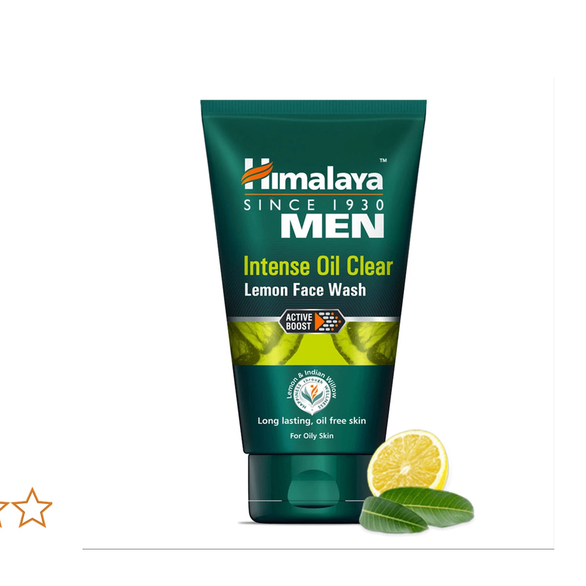 HIMALAYA FACE WASH 100ML MEN LEMON
