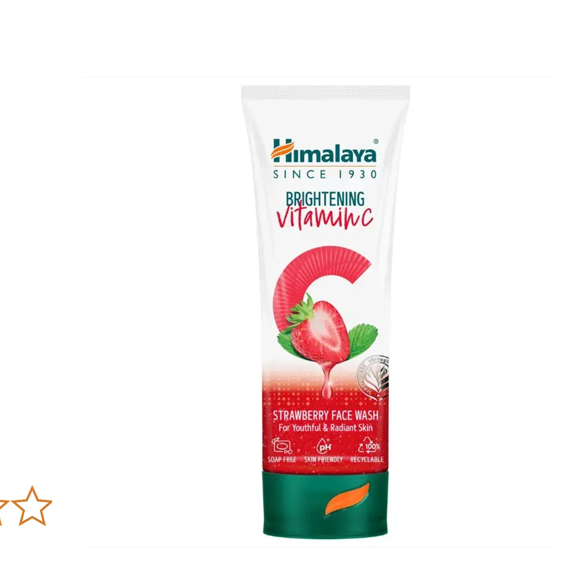 HIMALAYA FACE WASH 100ML VITAMIN C