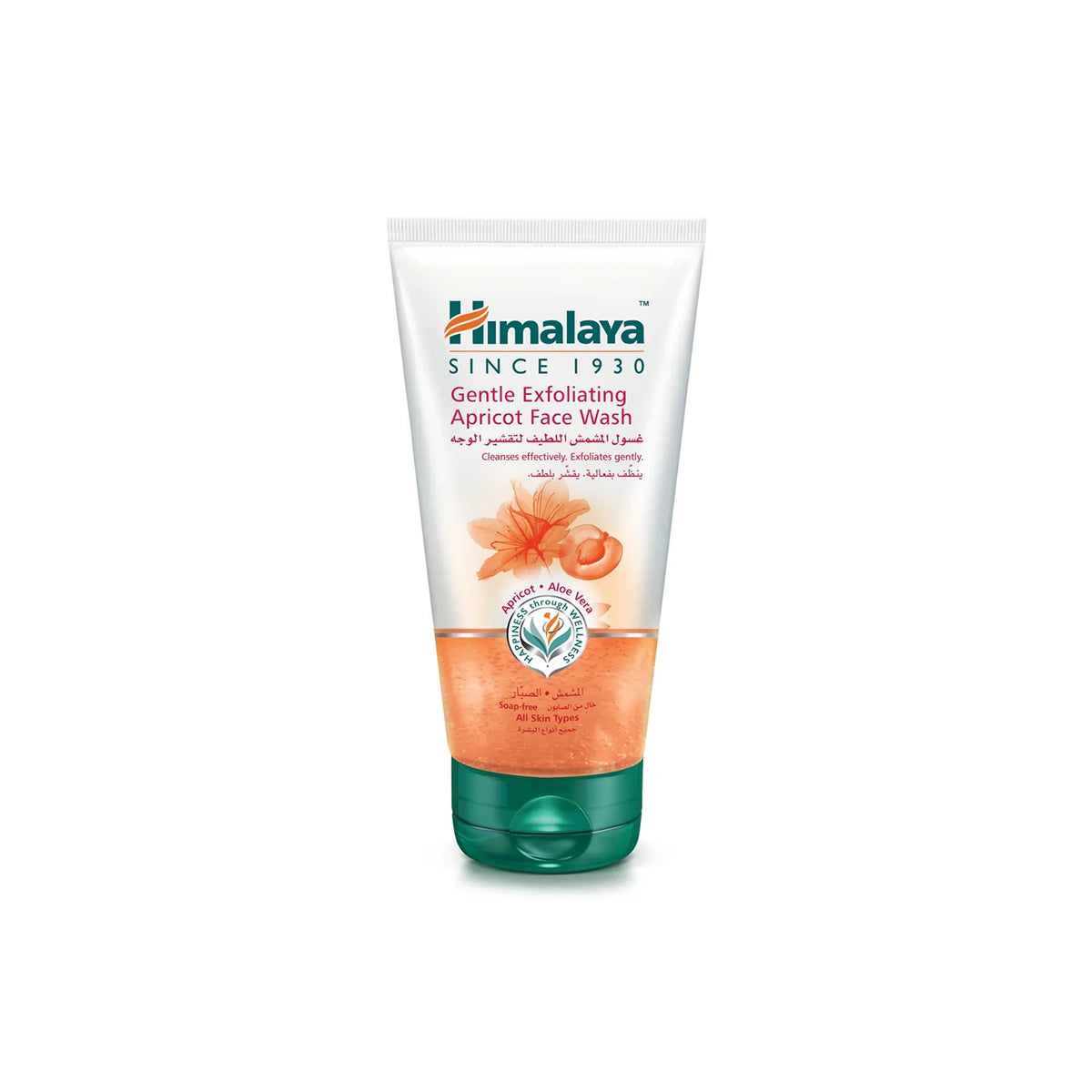 HIMALAYA FACE WASH 150ML APRICOT GENTLE EXFOLIATING