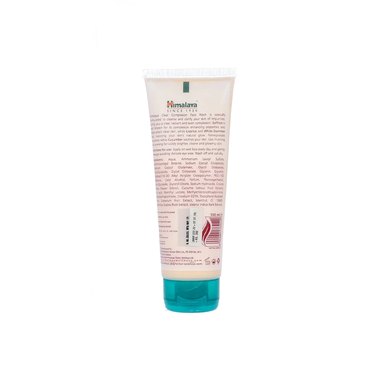 HIMALAYA FACE WASH 100ML CLEAR COMPLEXION
