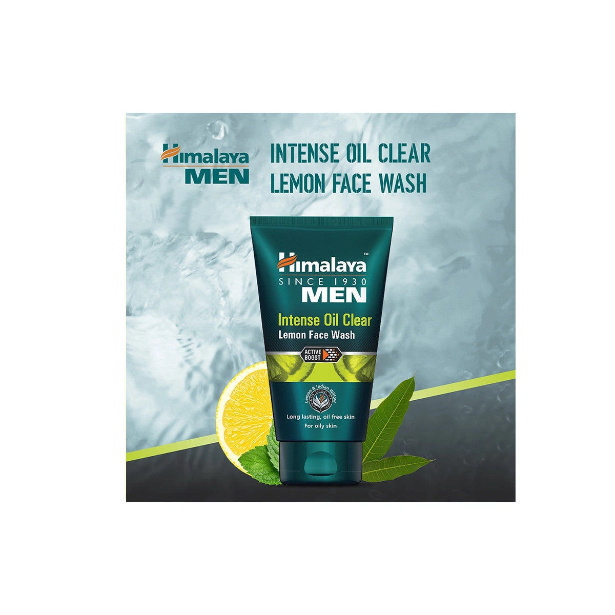HIMALAYA FACE WASH 100ML MEN LEMON