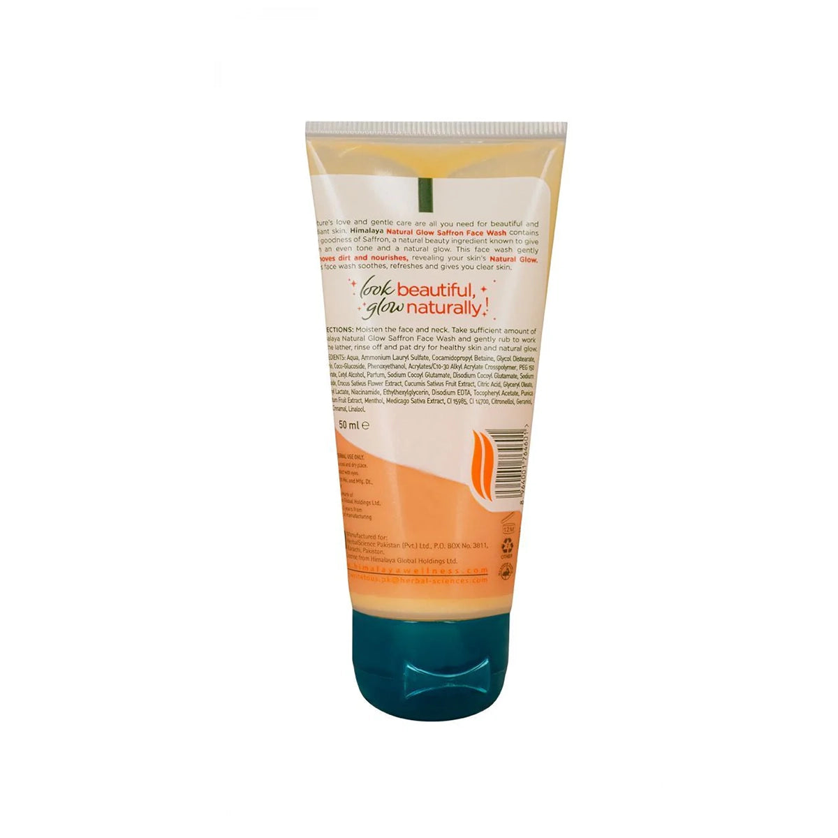 HIMALAYA FACE WASH 100ML SAFFRON NATURAL GLOW