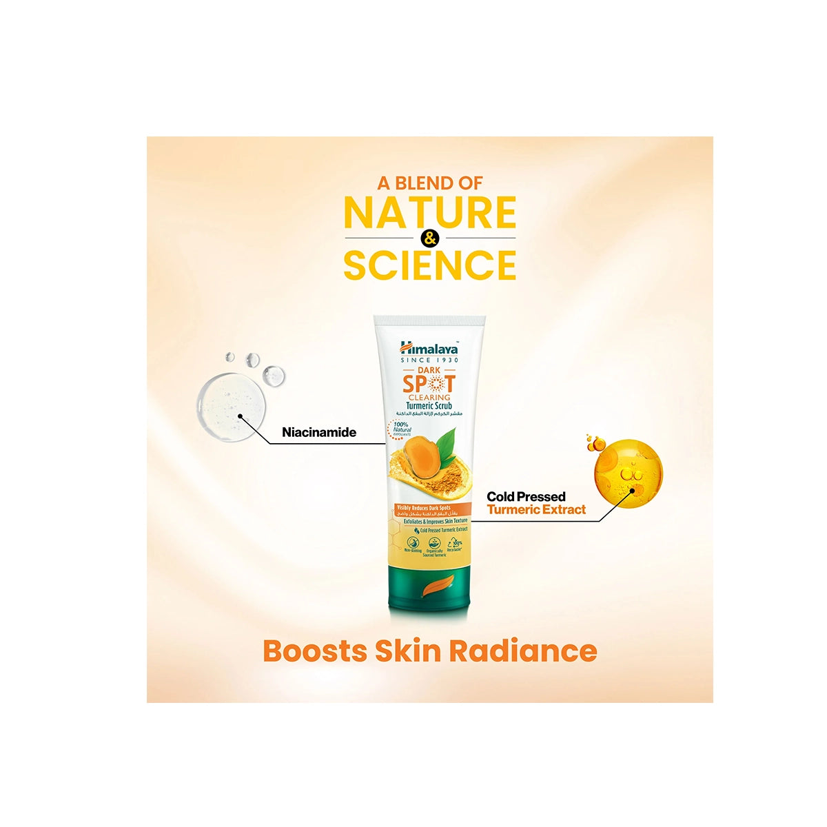 HIMALAYA SCRUB 30ML DARK SPOT CLEARING TURMERIC