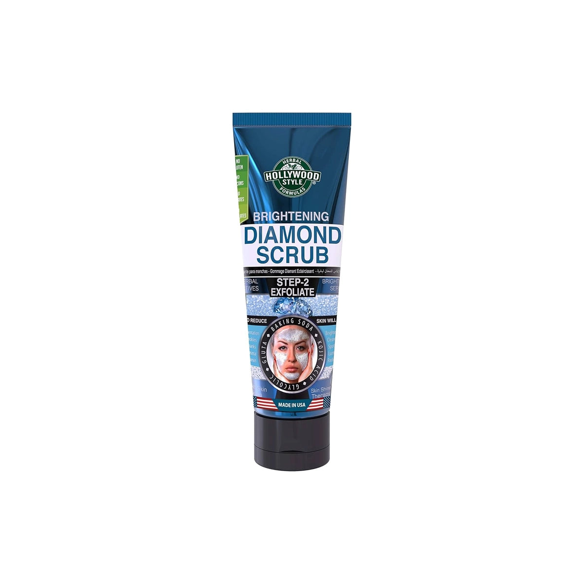 HOLLYWOOD 100ML DIAMOND GLUTA SCRUB