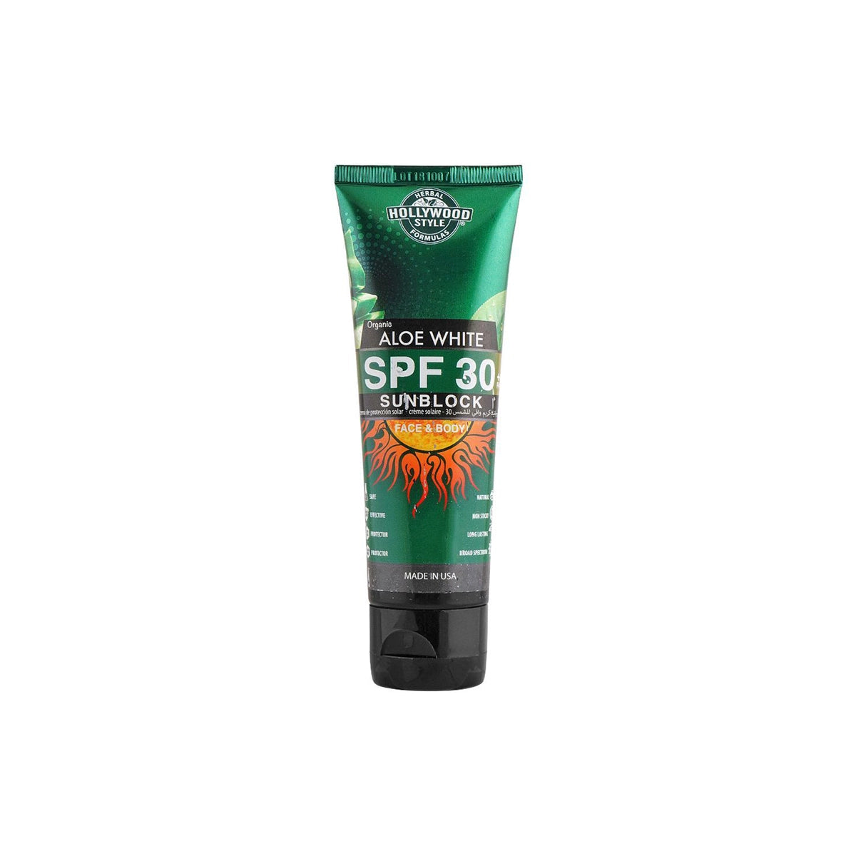 HOLLYWOOD 100ML S BLOCK ALOE WHITE SPF30