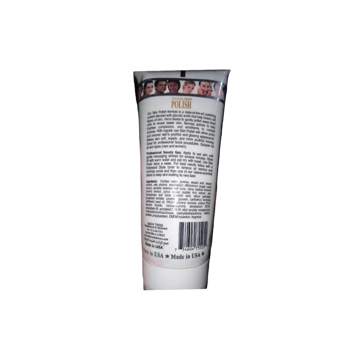 HOLLYWOOD 150ML FACIAL SKIN POLISH