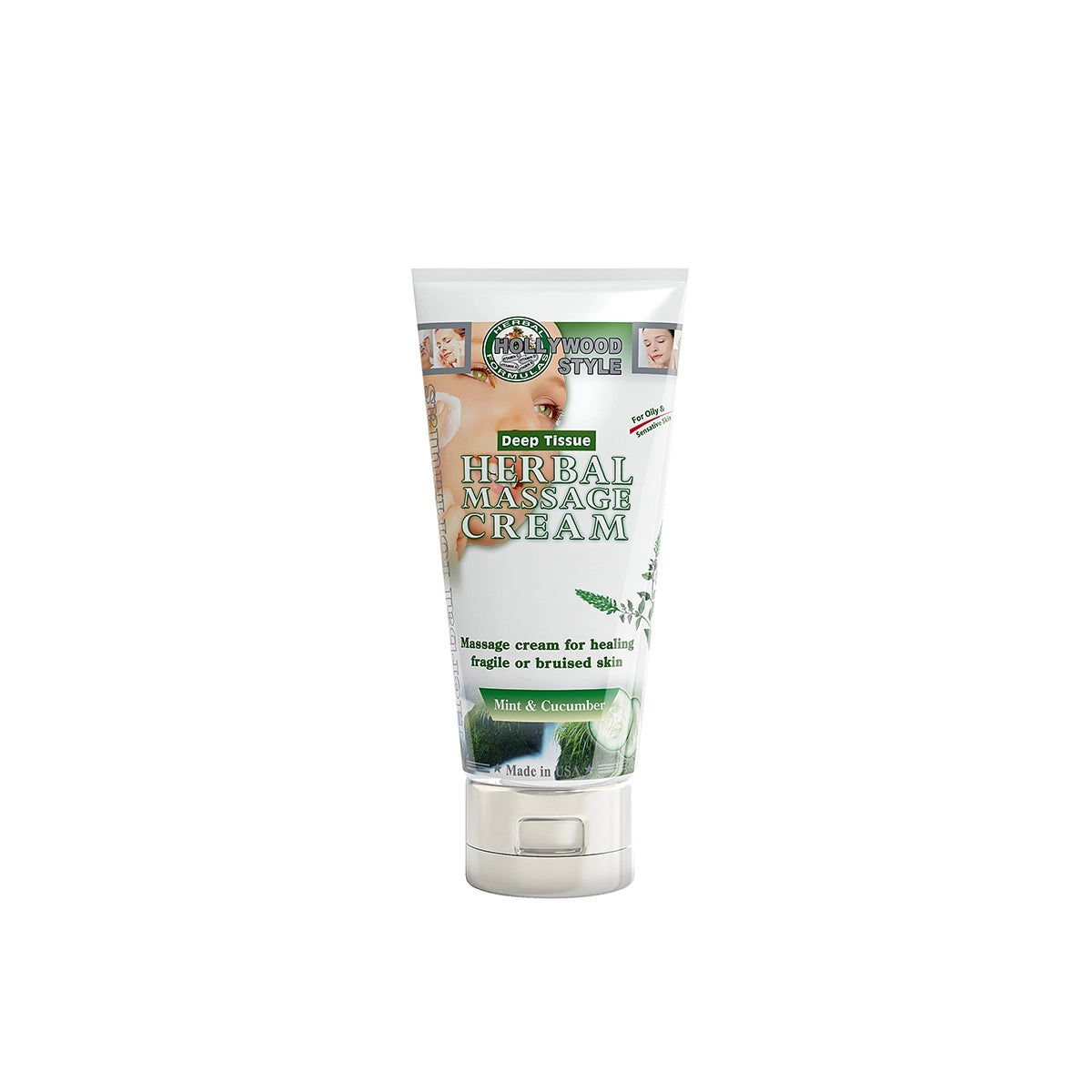 HOLLYWOOD 150ML HERBAL MASSAGE CREAM