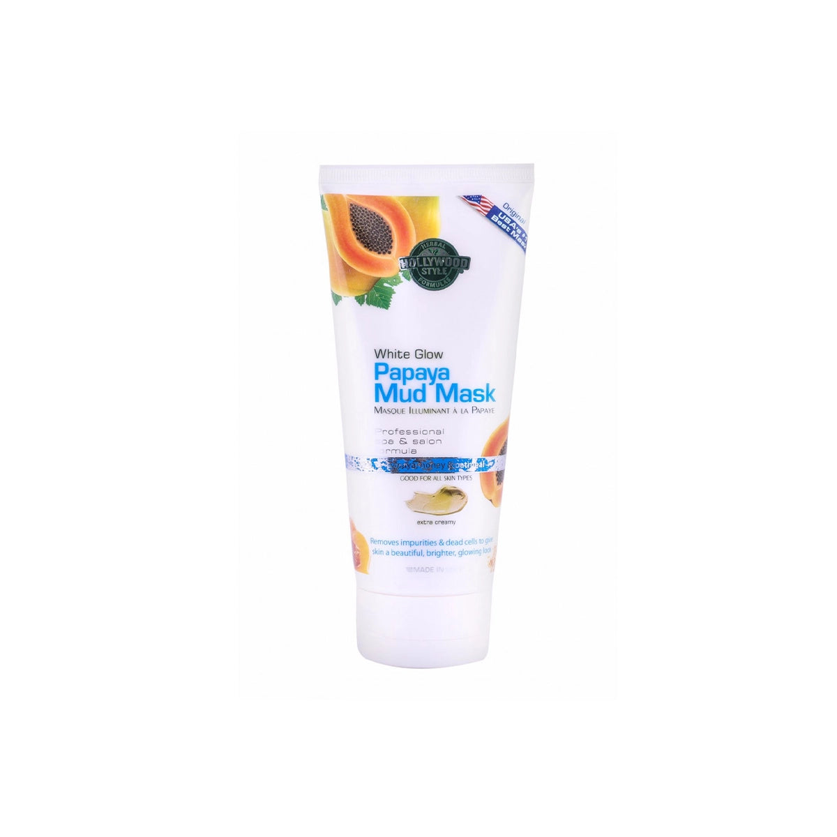 HOLLYWOOD 150ML PAPAYA MUD MASK