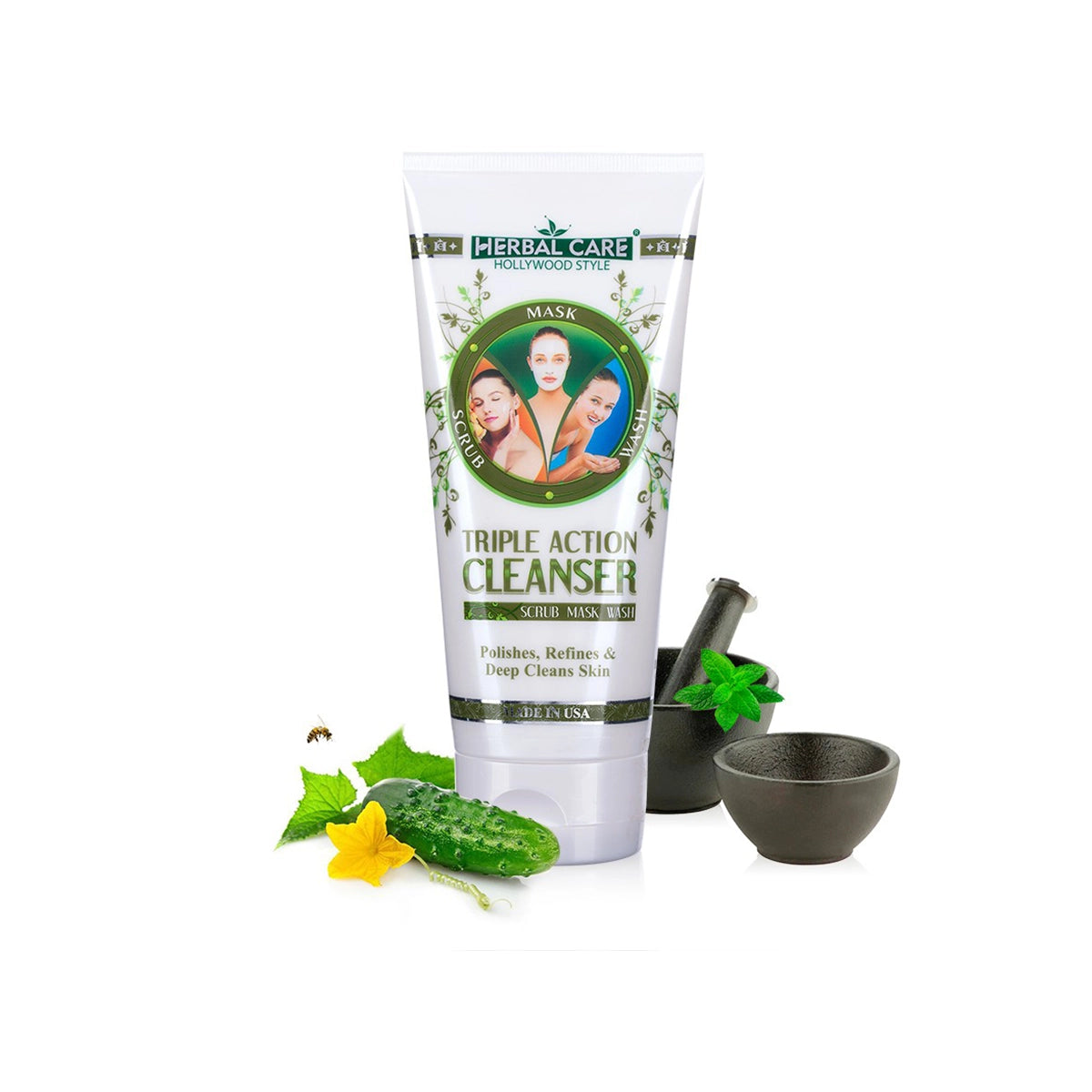 HOLLYWOOD 150ML TRIPLE ACTION CLEANSER