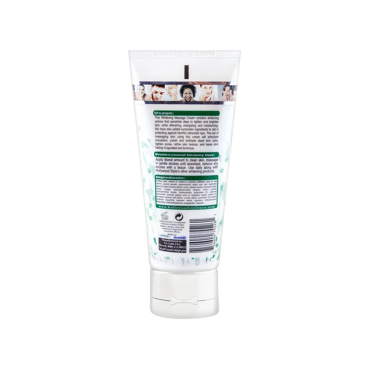 HOLLYWOOD 150ML WHITENING CREAM DAY
