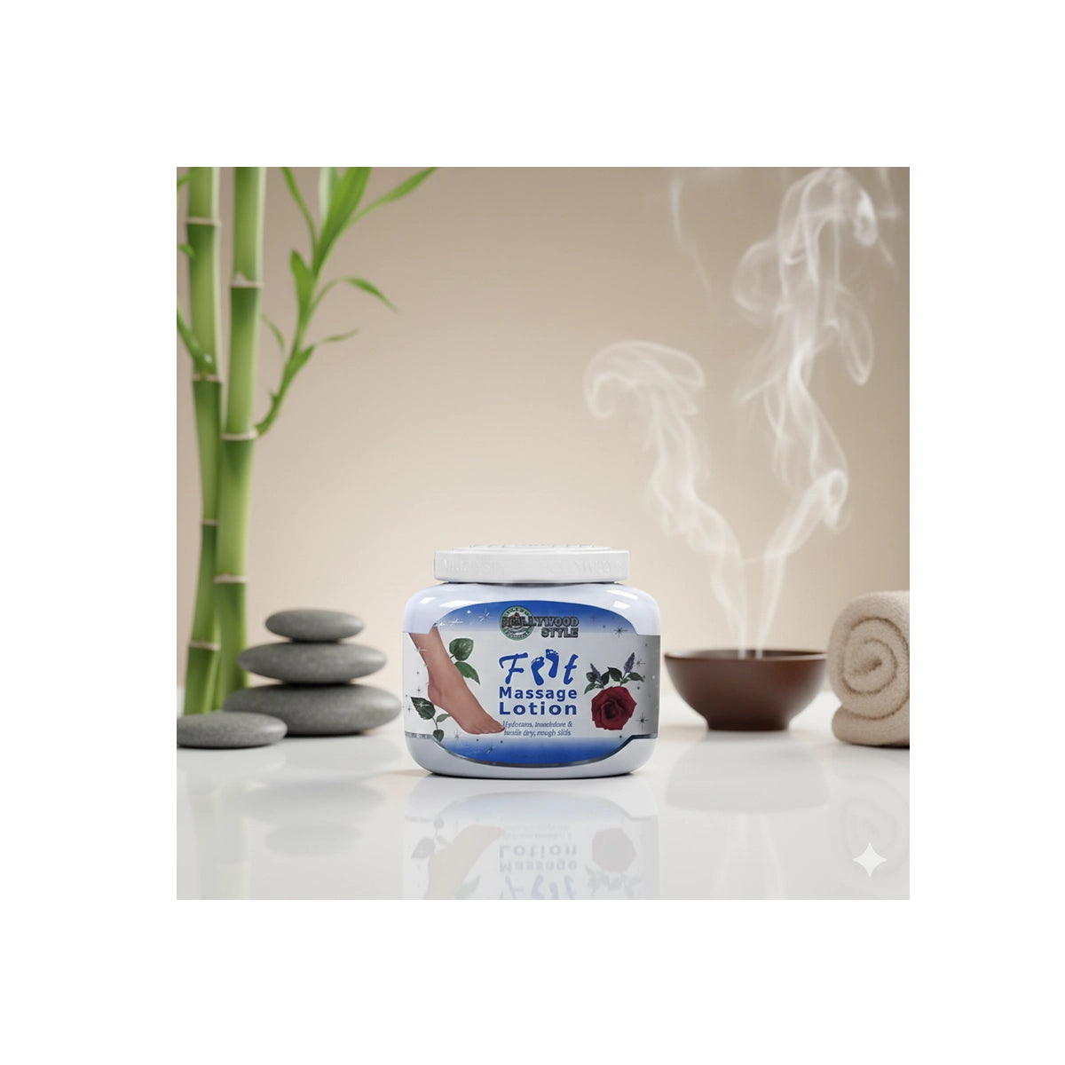 HOLLYWOOD 325GM FOOT MASSAGE LOTION