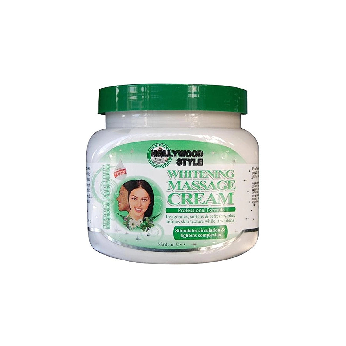 HOLLYWOOD 325GM HERBAL MASSAGE CREAM