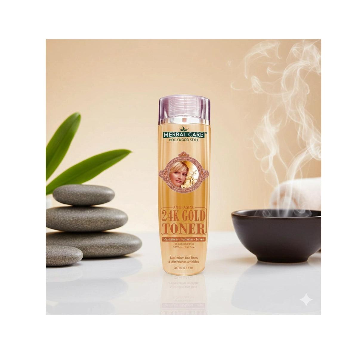 HOLLYWOOD TONER 200ML 24K GOLD