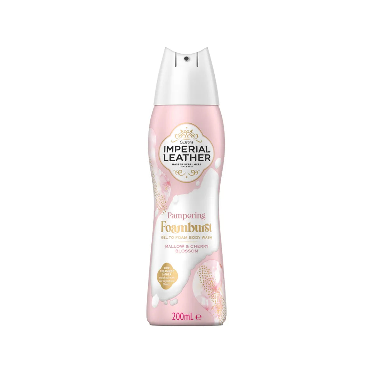 IMPERIAL LEATHER BODY WASH 200ML PAMPERING