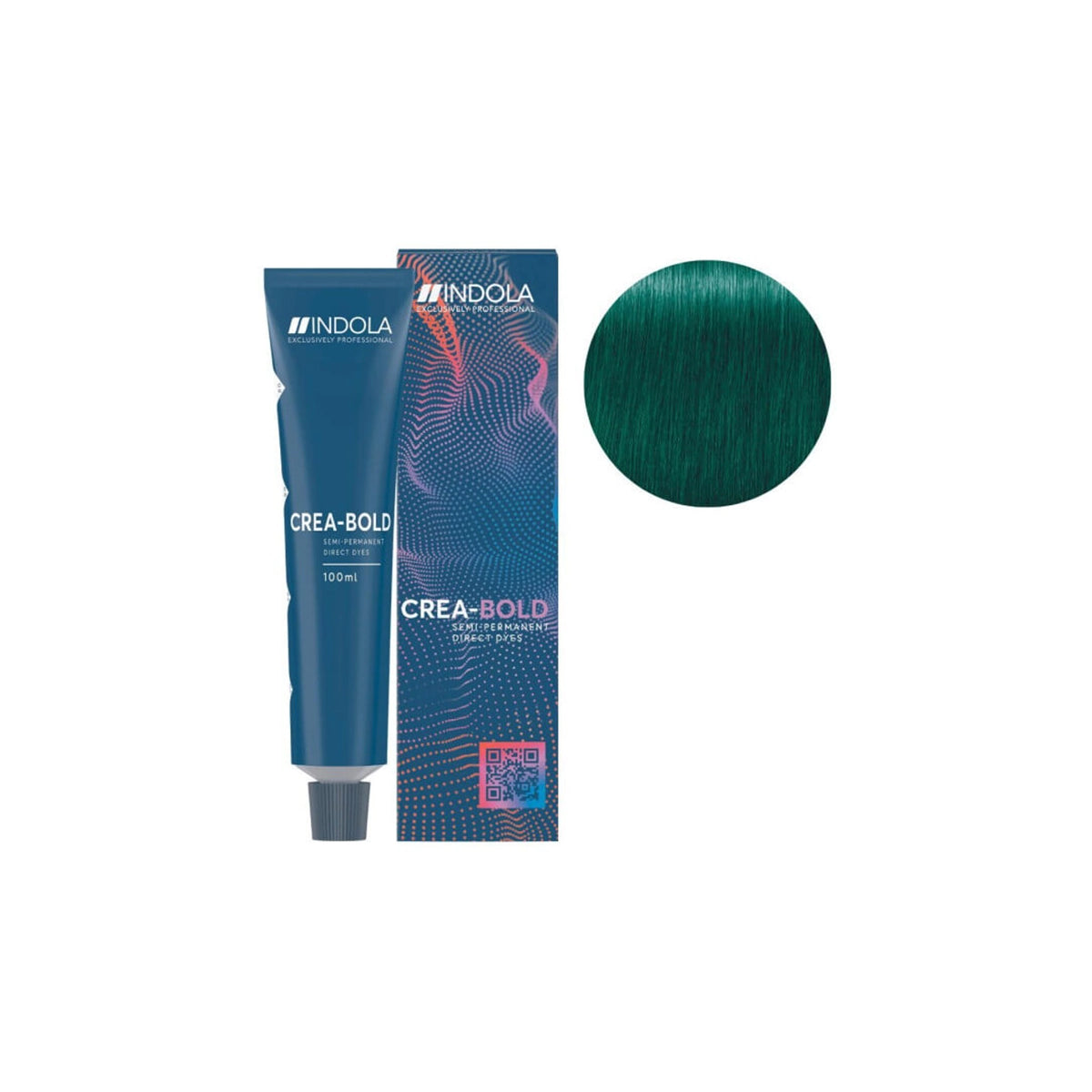 INDOLA HAIR COLOR CERA BOLD 100ML TEAL GREEN
