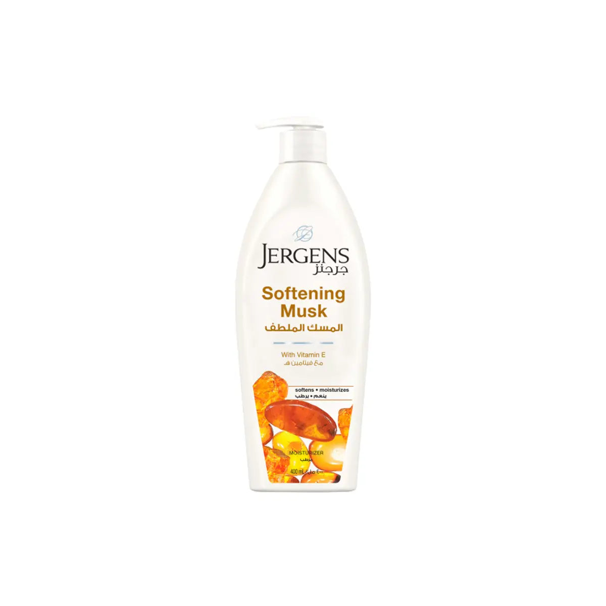 JERGENS BODY LOTION 400ML SOFTENING MUSK