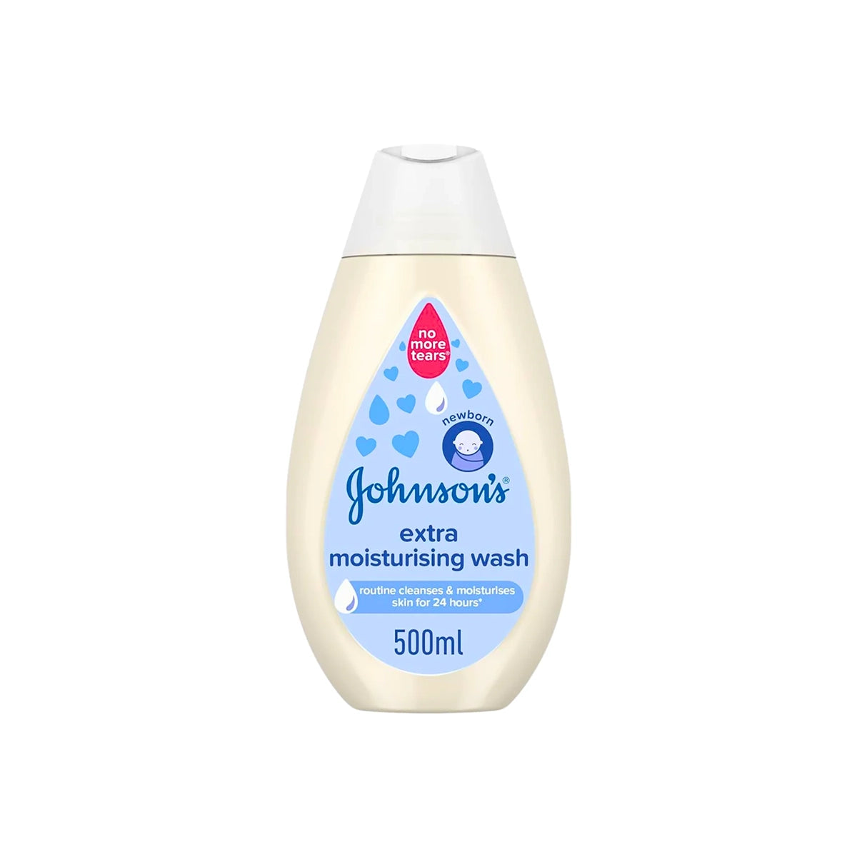 JOHNSONS ITLAY BABY WASH 500ML LEXTRA MOISTURISING