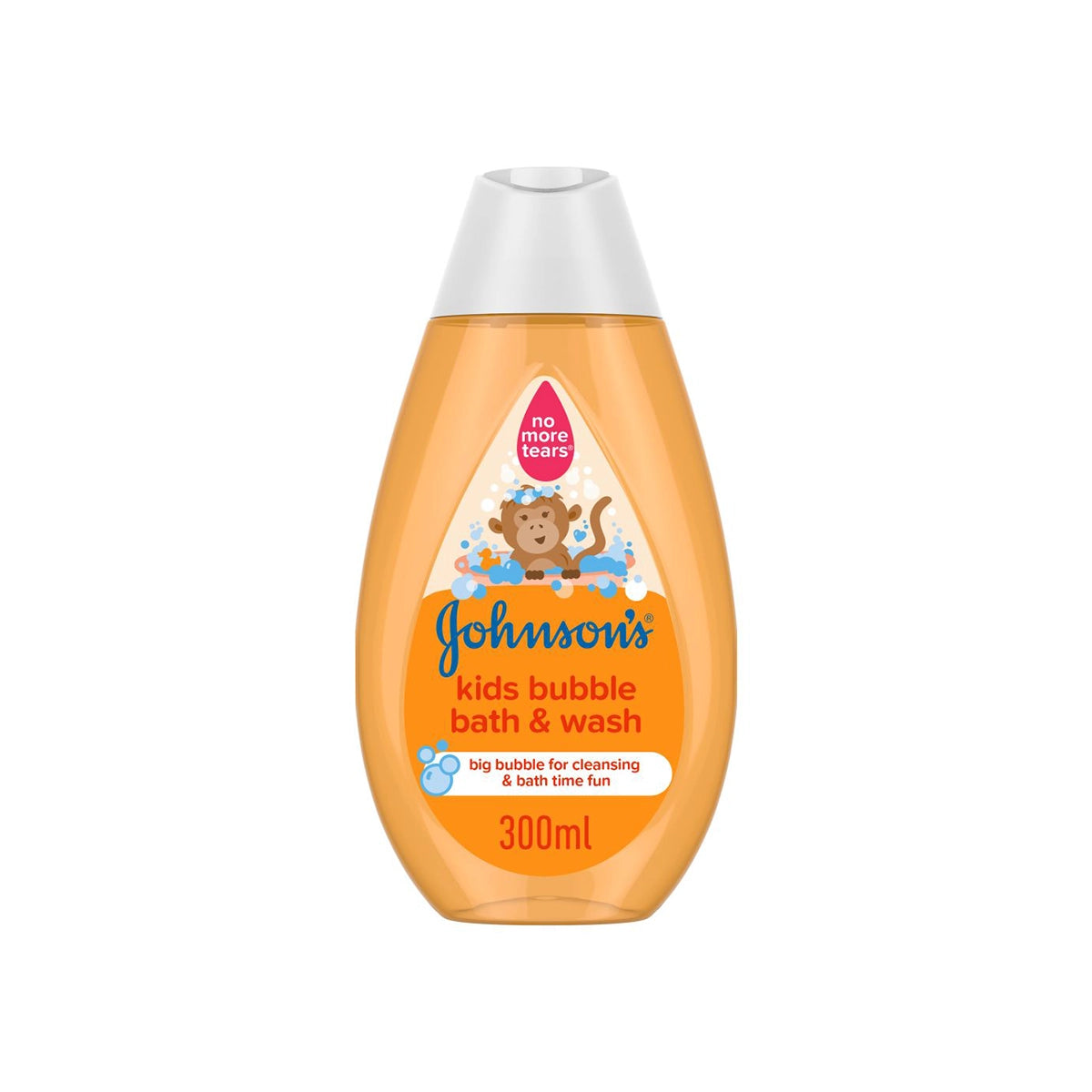 JOHNSONS ITLAY KIDS BUBBLE BATH & WASH 300ML