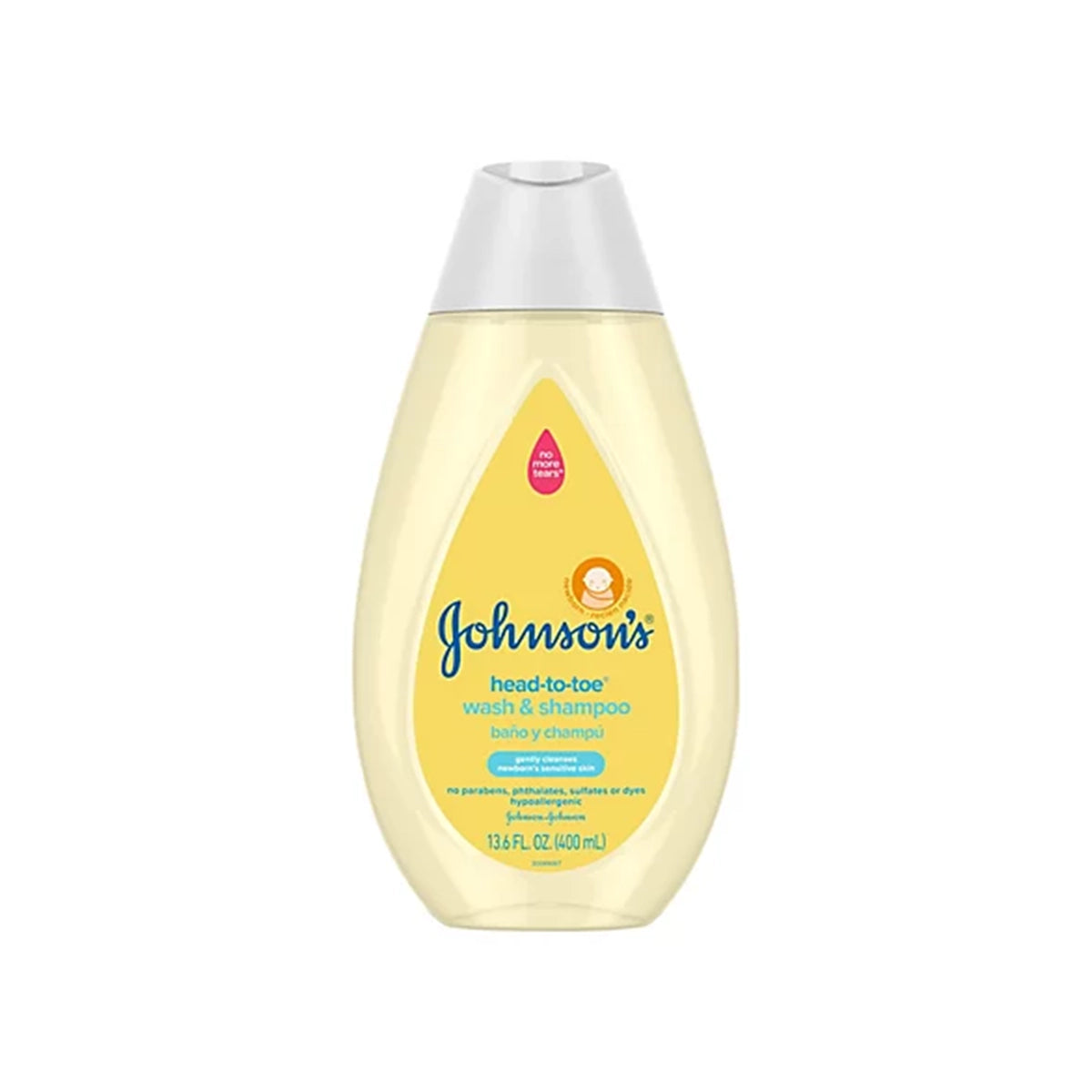 JOHNSONS USA BABY HEAD TO TOE WASH 400ML
