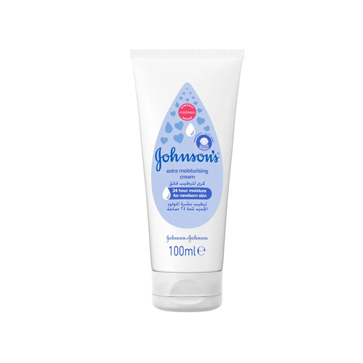 JOHNSONS BABY EXTRA MOISTURIZING CREAM 100ML