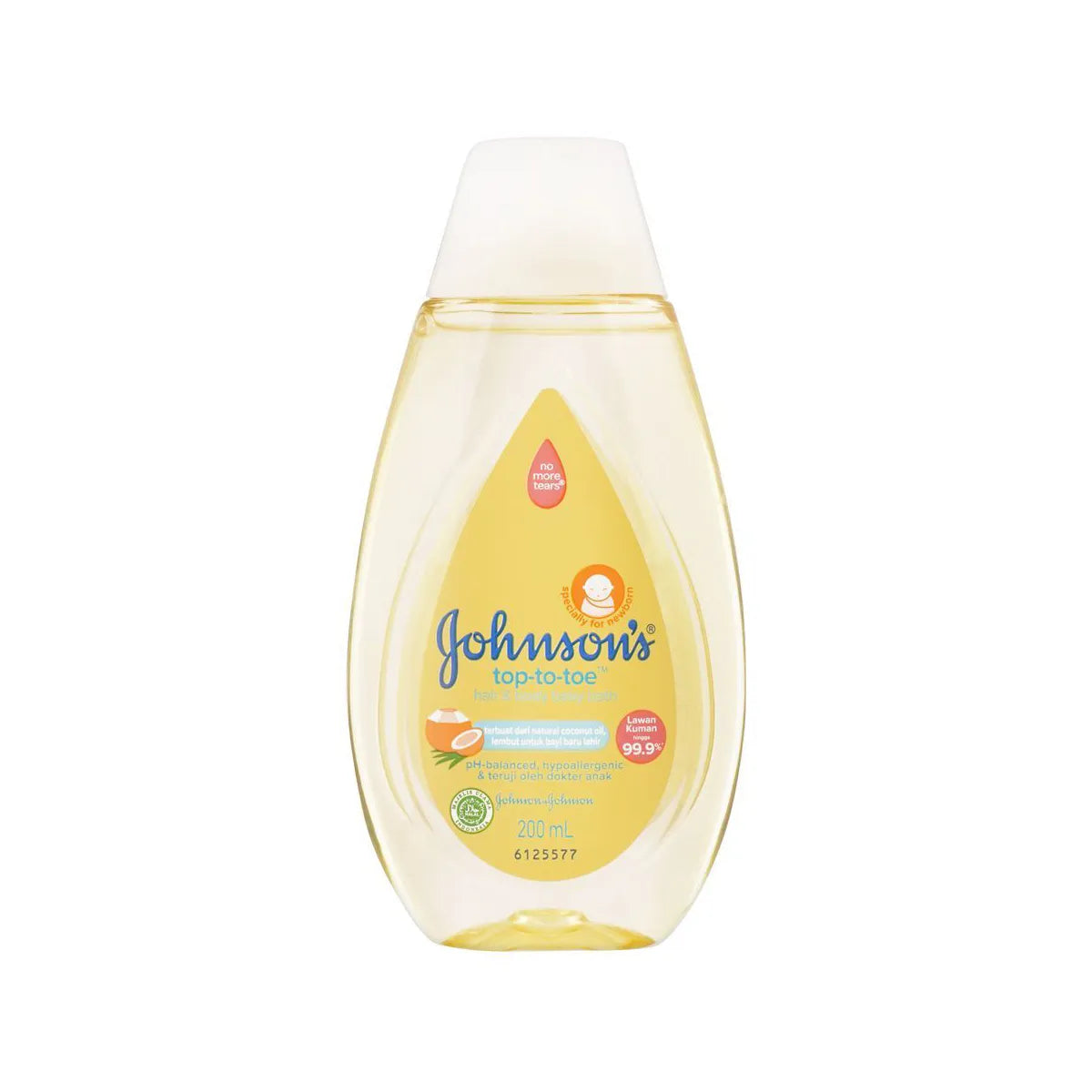 JOHNSONS BABY TOP TO TOE WASH 200ML