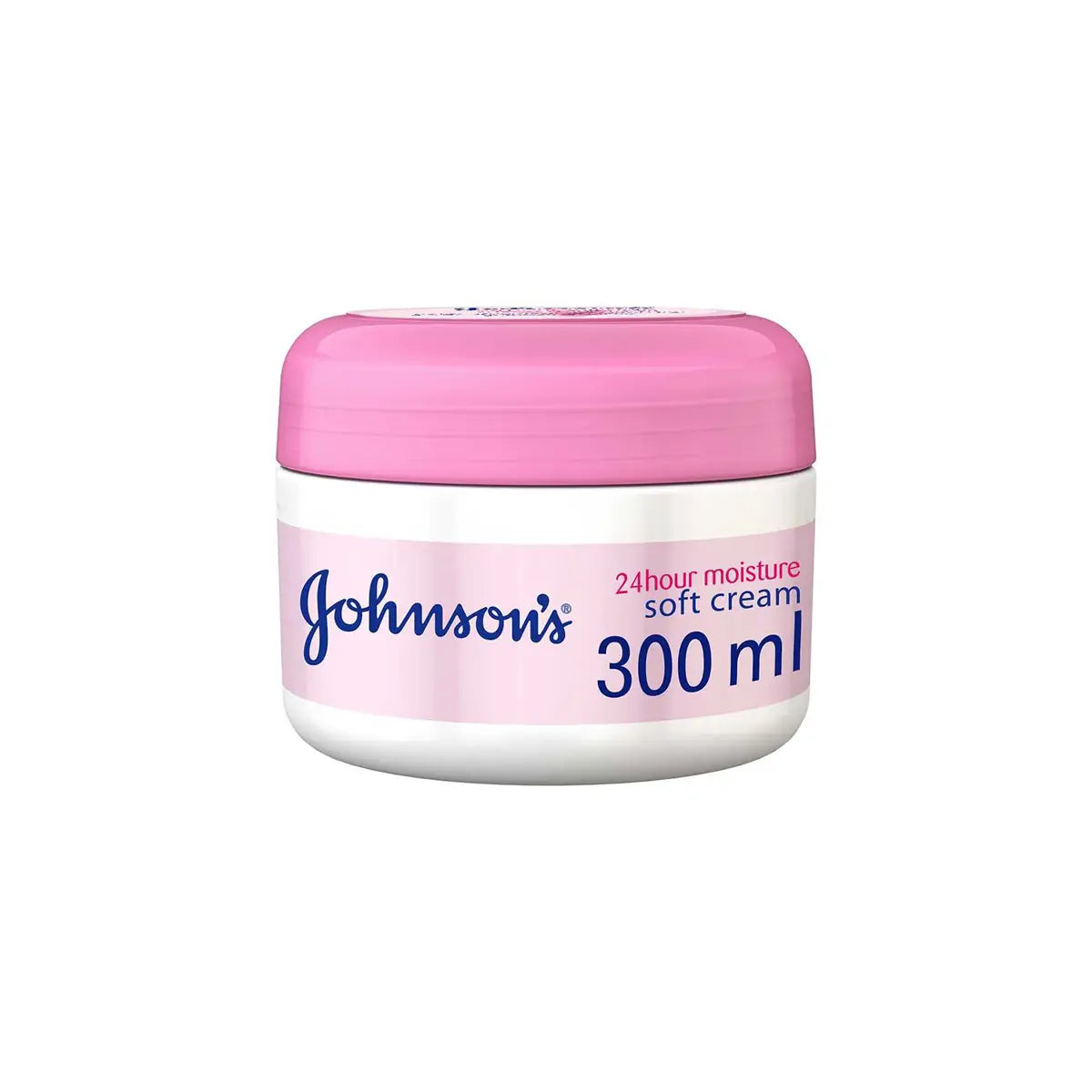 JOHNSONS 24HOUR MOISTURE SOFT CREAM 300ML