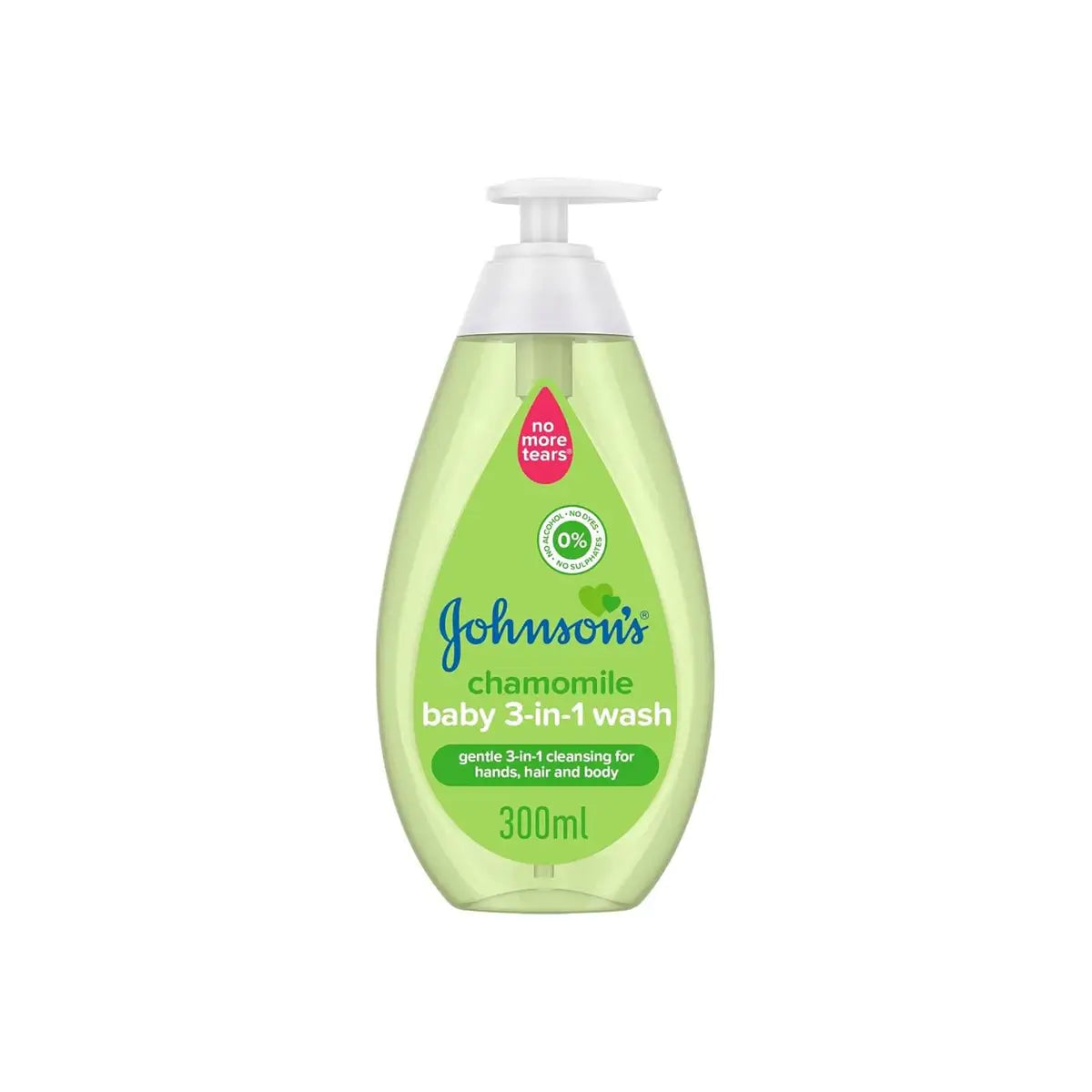 JOHNSONS BABY 3IN1 WASH 300ML CHAMOMILE