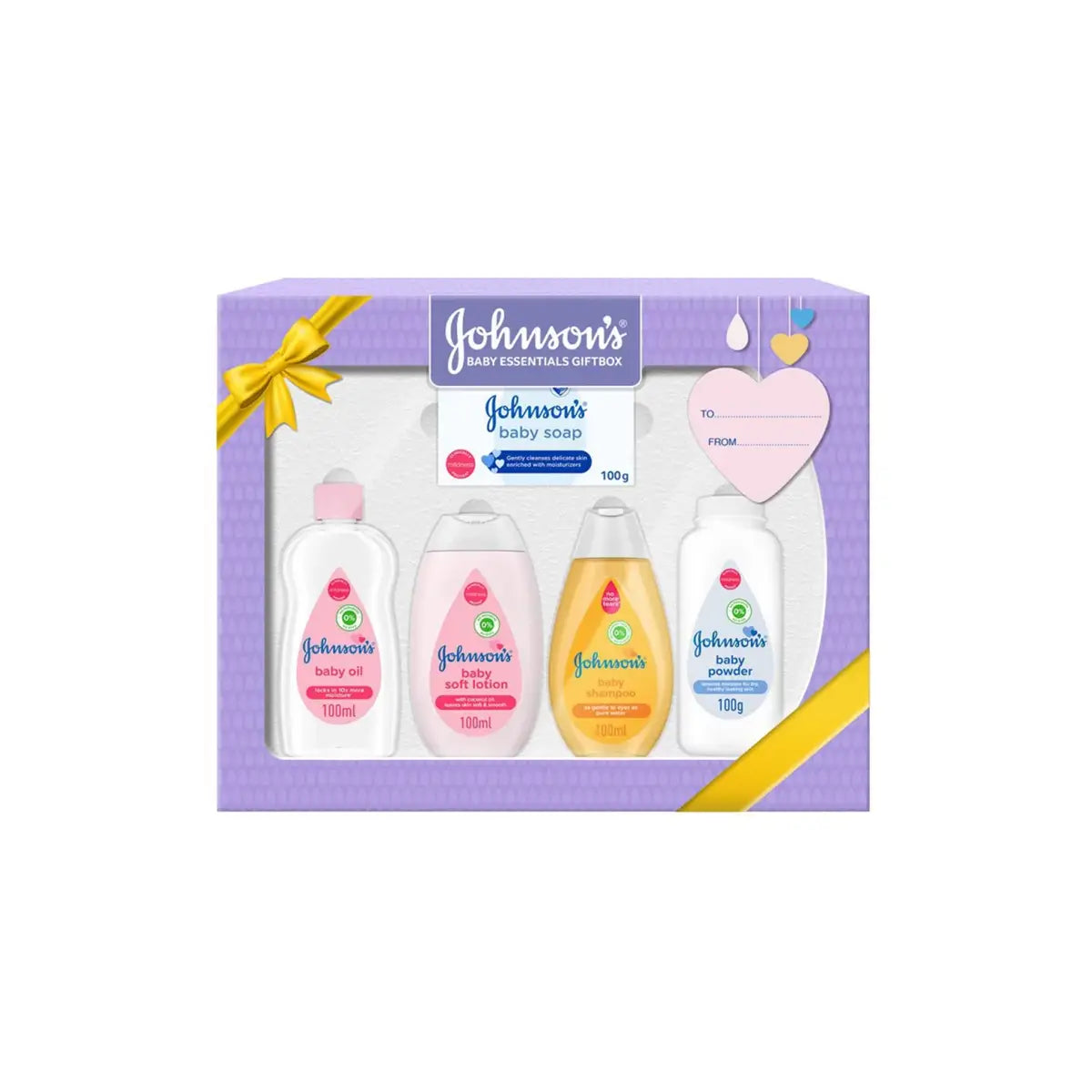 JOHNSONS BABY ESSENTIALS GIFT BOX  NETTO 100G