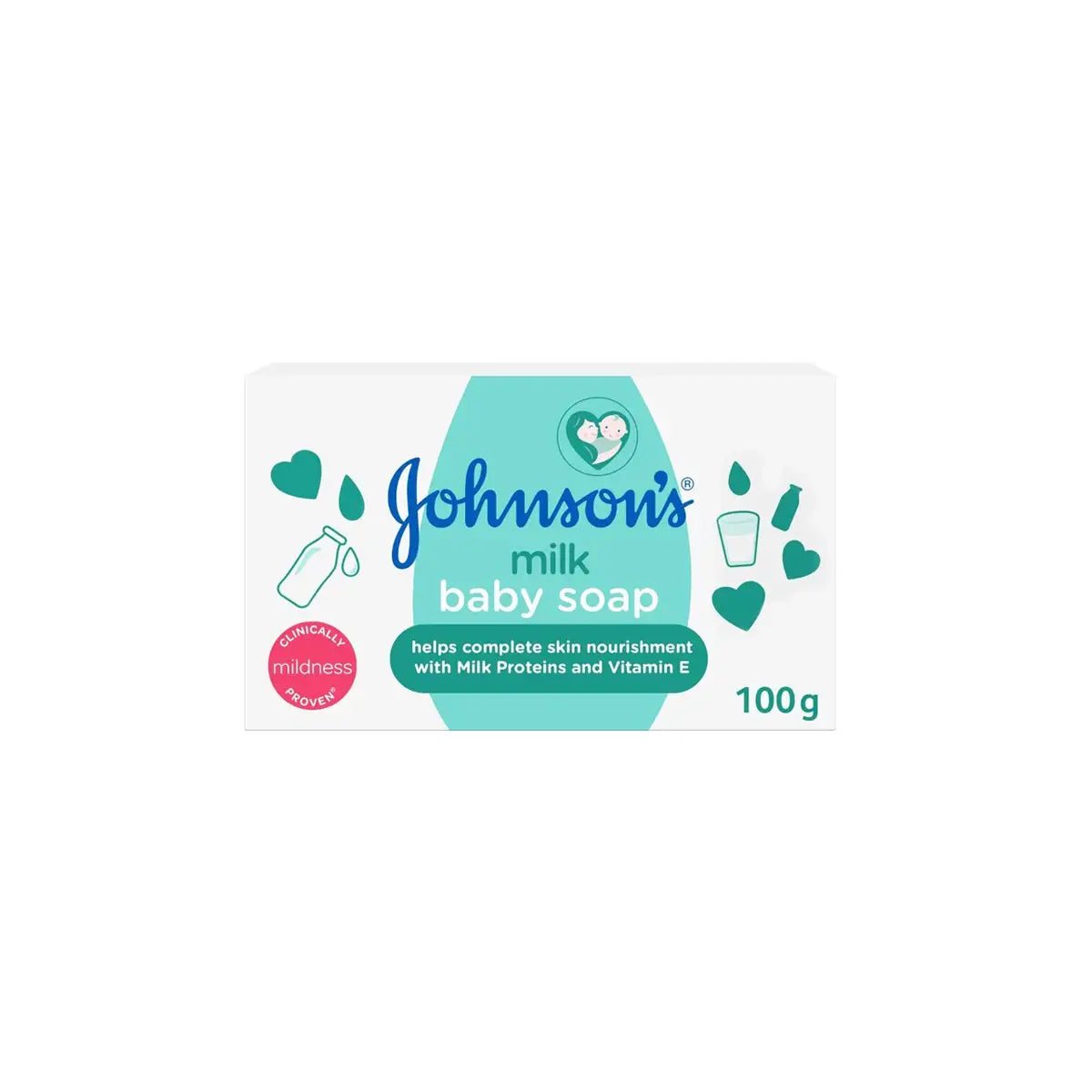 JOHNSONS BABY SOAP 100GM MILK