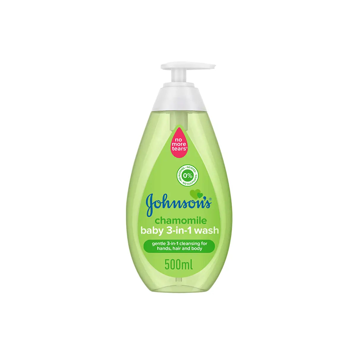 JOHNSONS CHAMOMILE BABY 3IN1 WASH 500ML