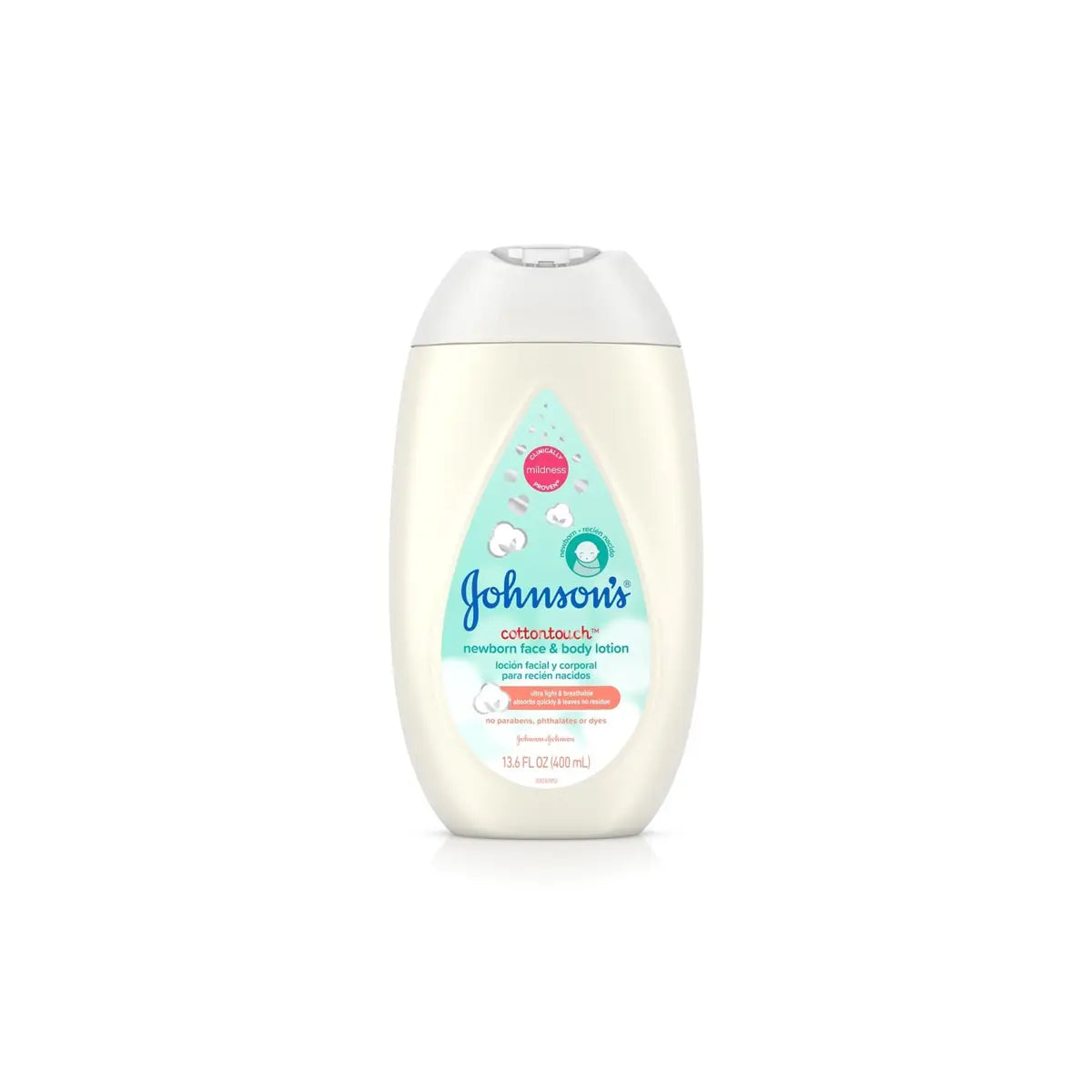 JOHNSONS USA BABY LOTION 400ML COTTON TOUCH