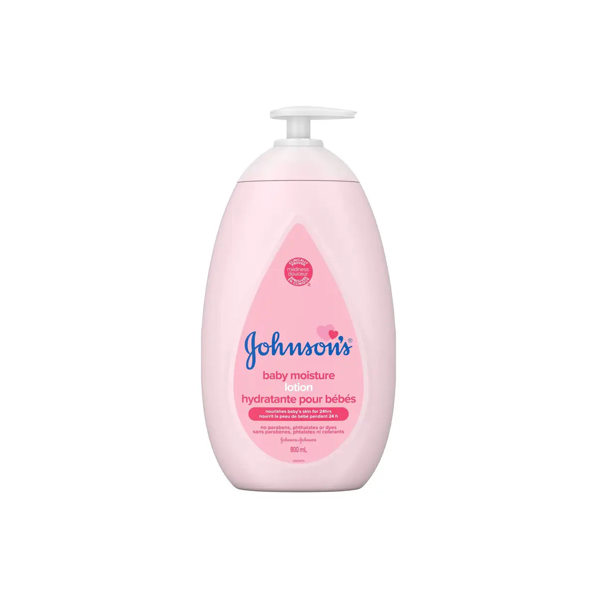 JOHNSONS USA BABY LOTION 800ML HYPOALLERGENIC